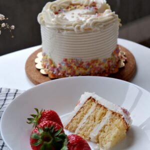 Bizcocho Esponjoso de Vainilla